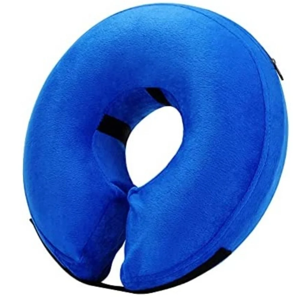 Katoggy Inflatable Dog Cone, Soft Protective for Recovery After Surgery Size S